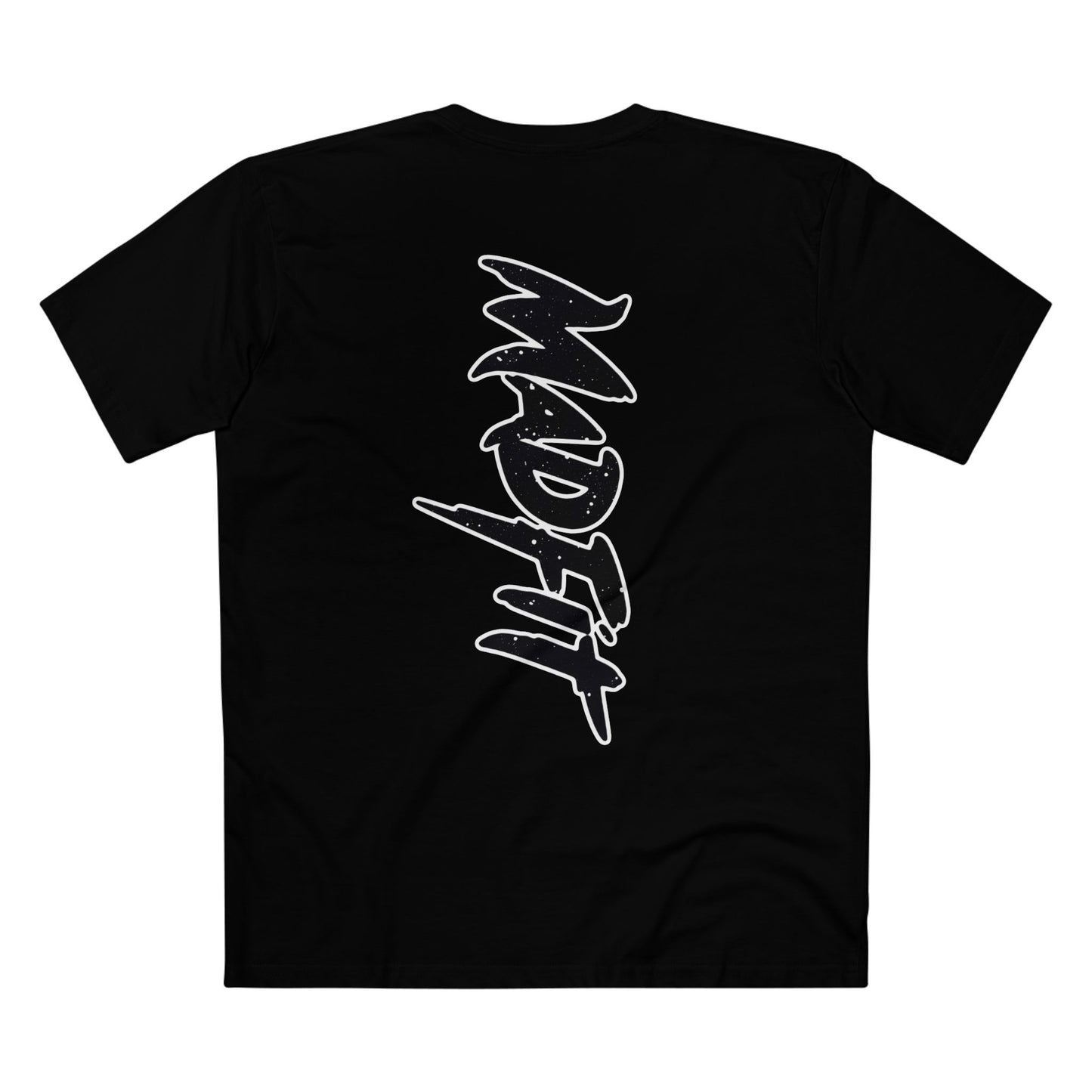 Black Splatter MadFit Tee