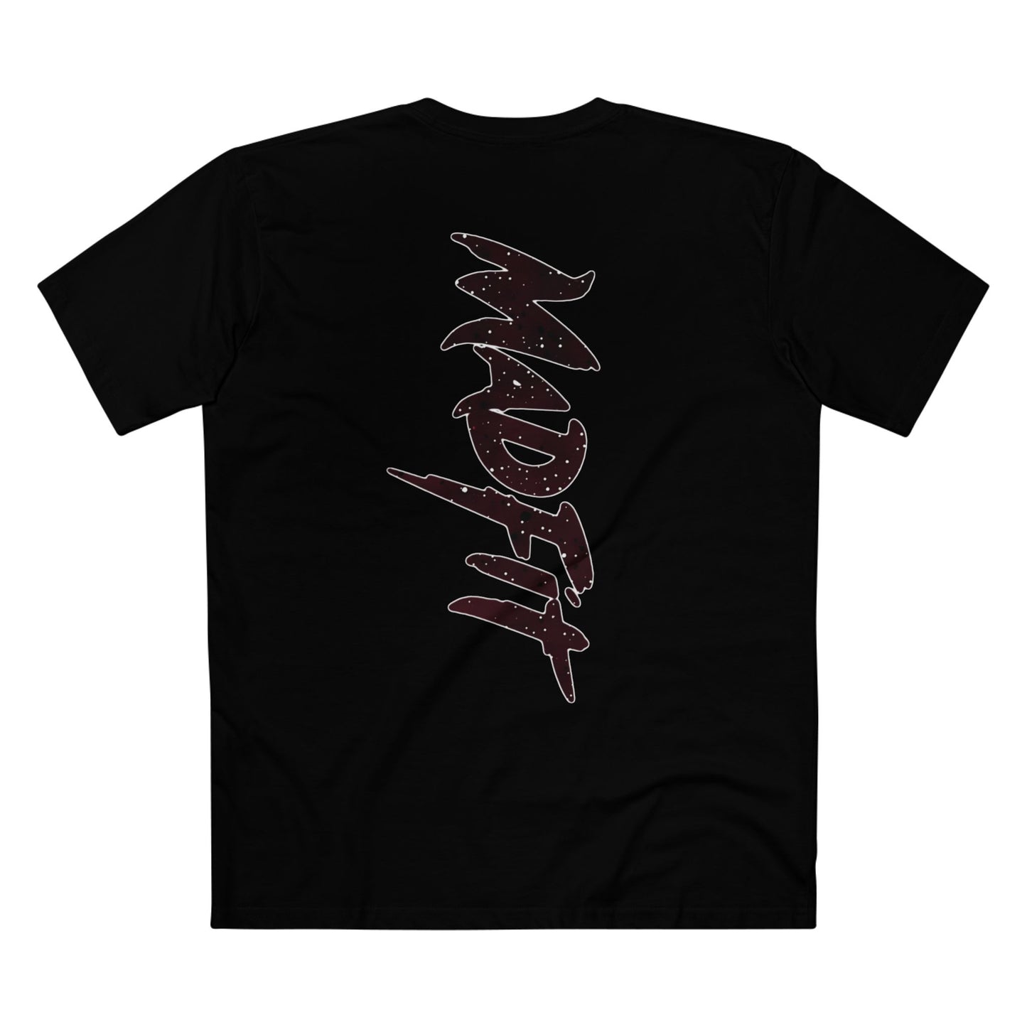 Burgundy Splatter MadFit Tee