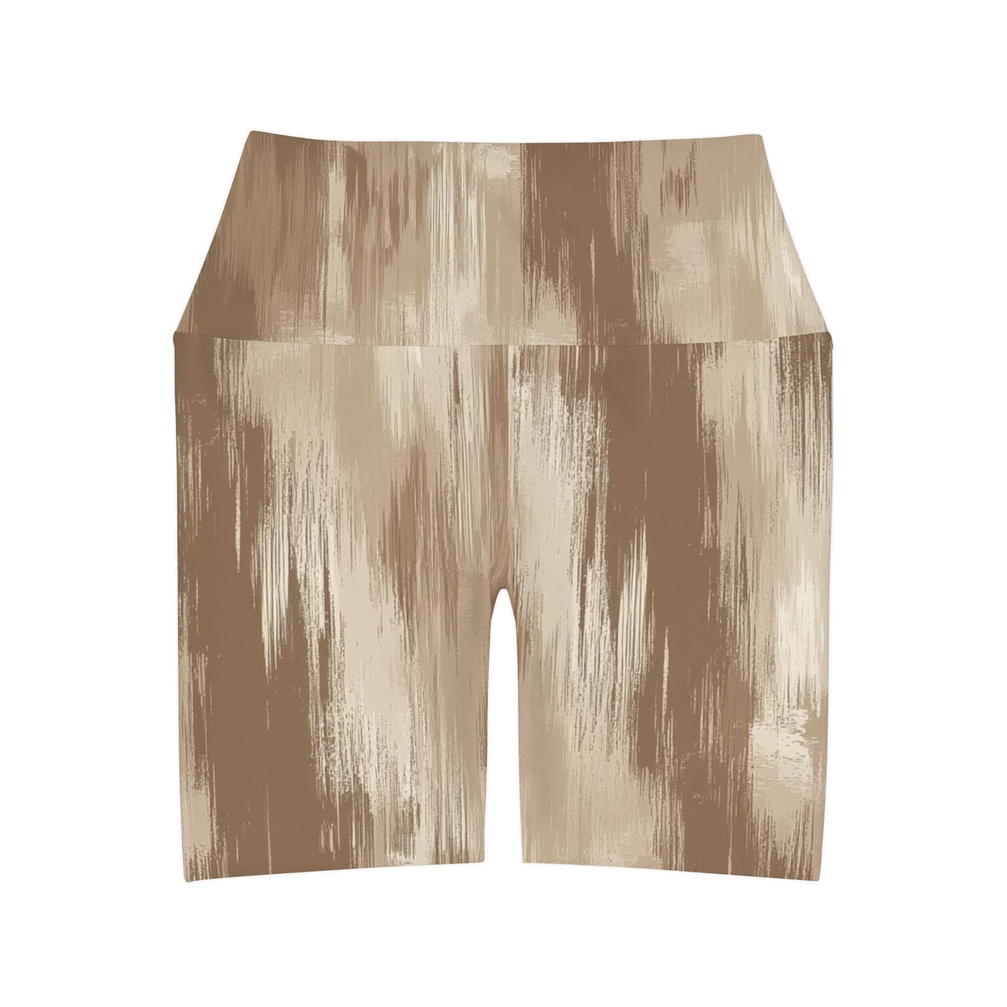 Mocha Brushed High Waisted Shorts