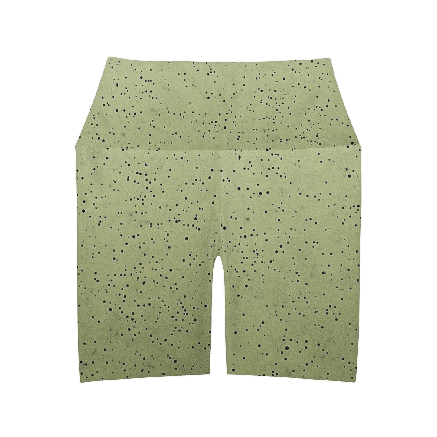 Olive Grove “Speckled” High Waisted Shorts