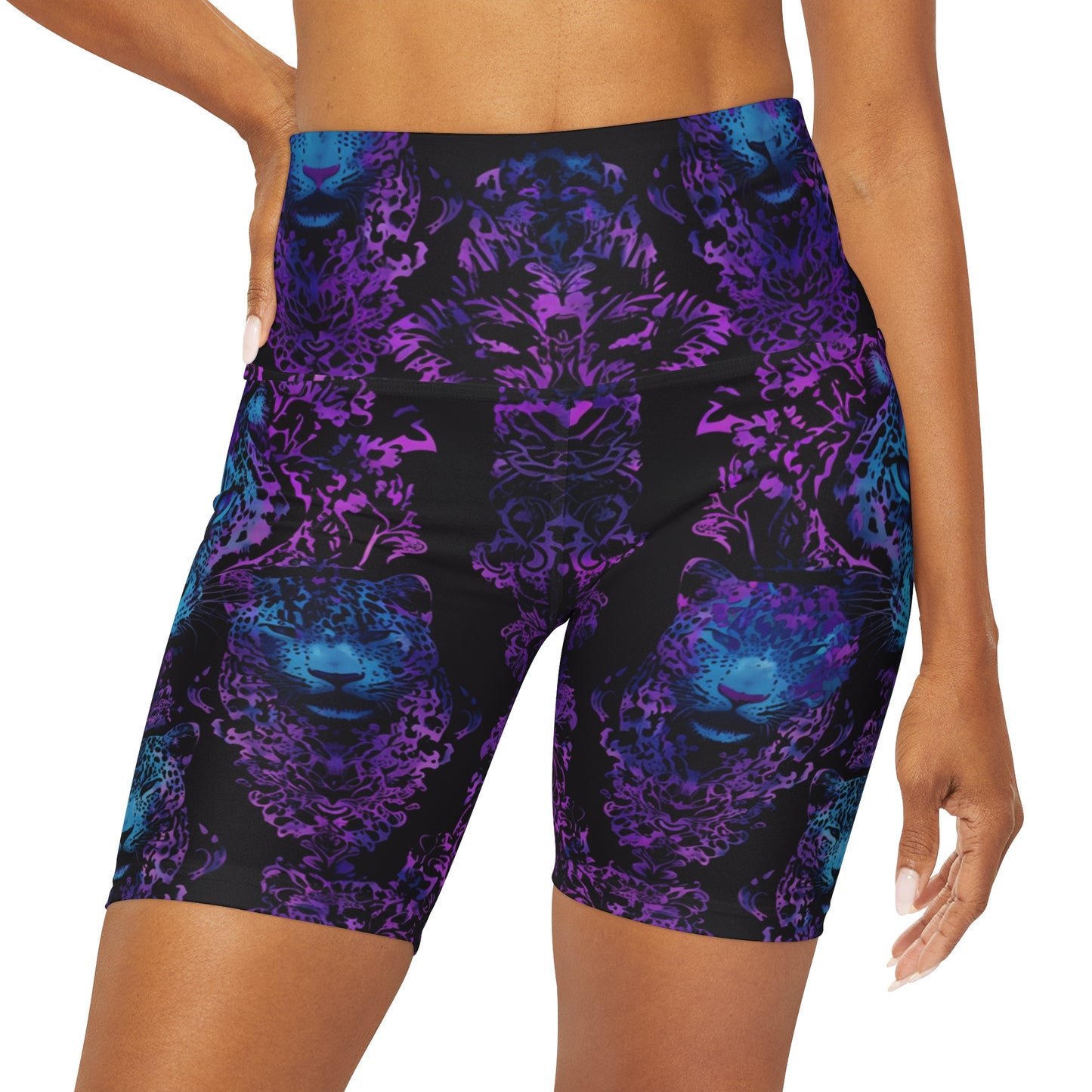 Deep Night Stalker High Waisted Shorts