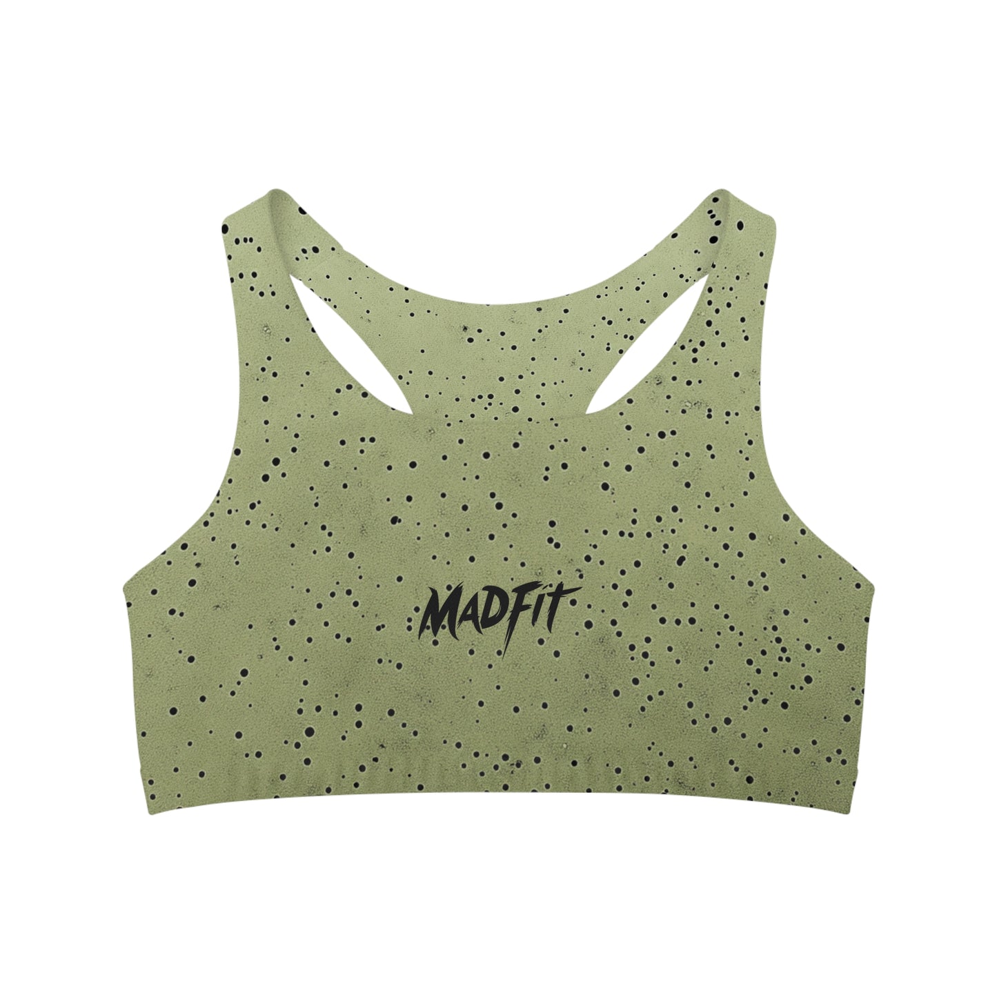 Olive Grove Speckled Seamless Sports Bra