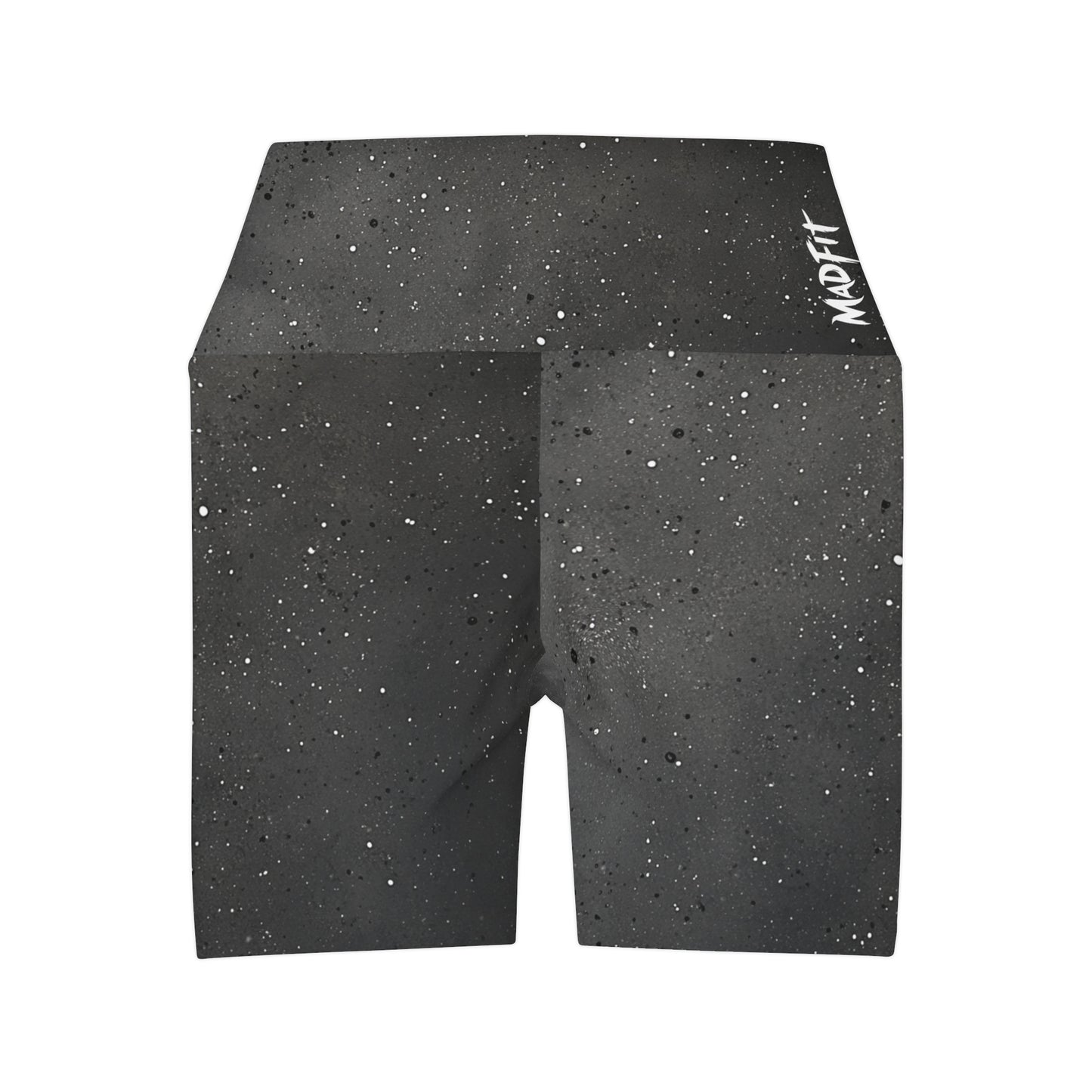 Charcoal “Speckled” High Waisted Shorts