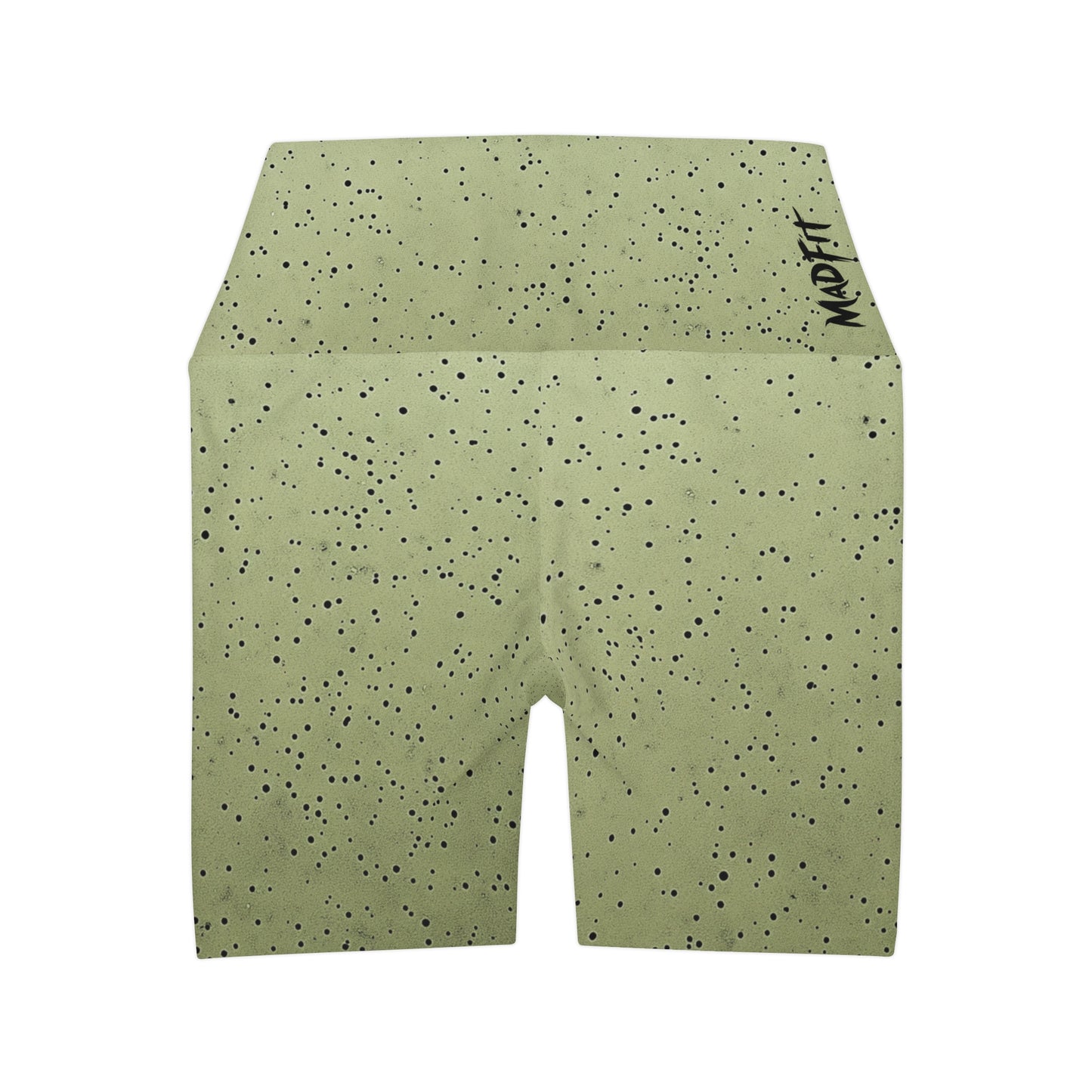 Olive Grove “Speckled” High Waisted Shorts