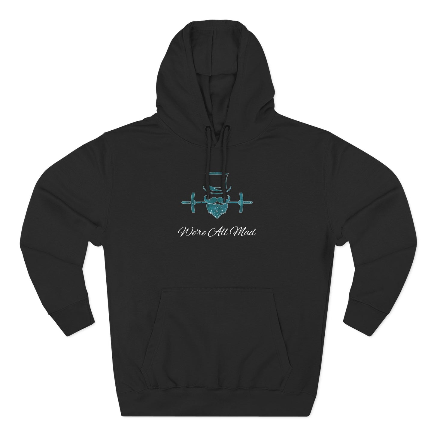 Deep Teal Splatter Hoodie