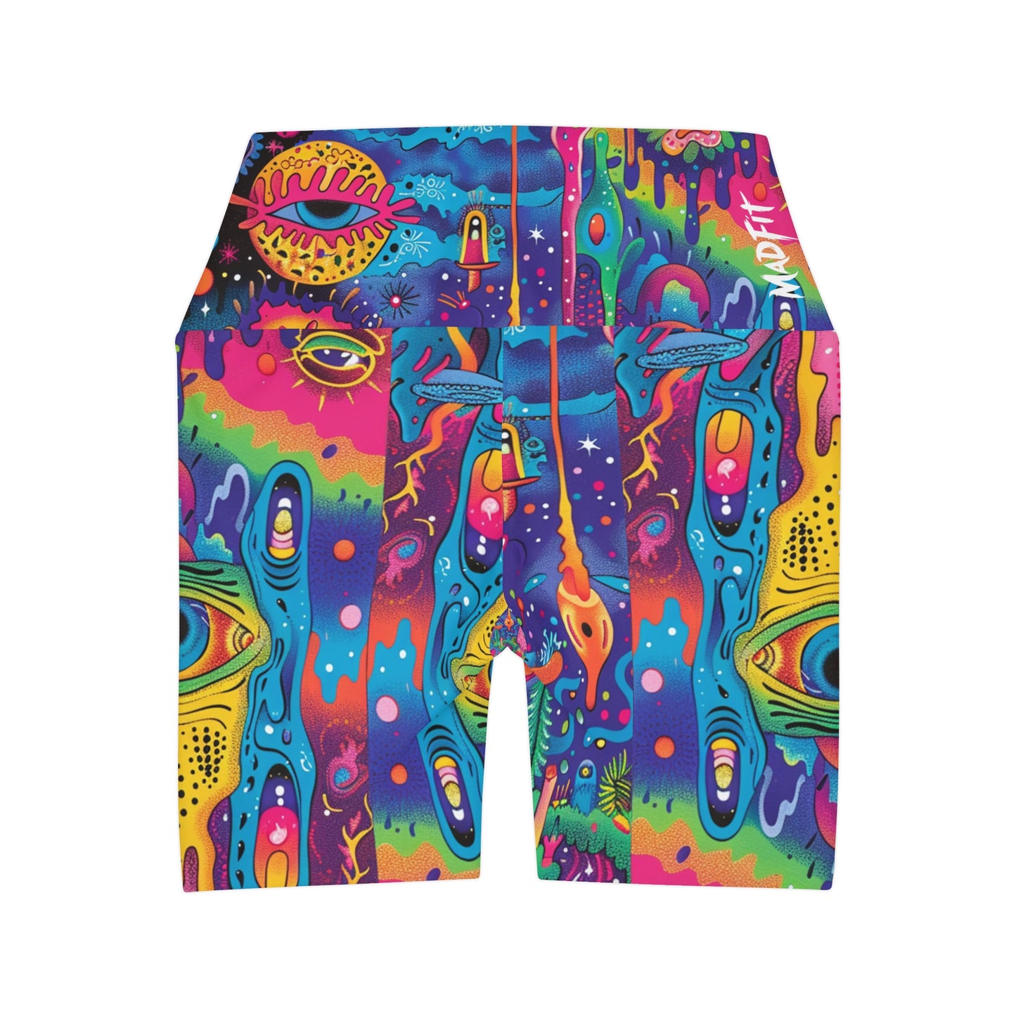 Acid Psychonaut High Waisted Shorts