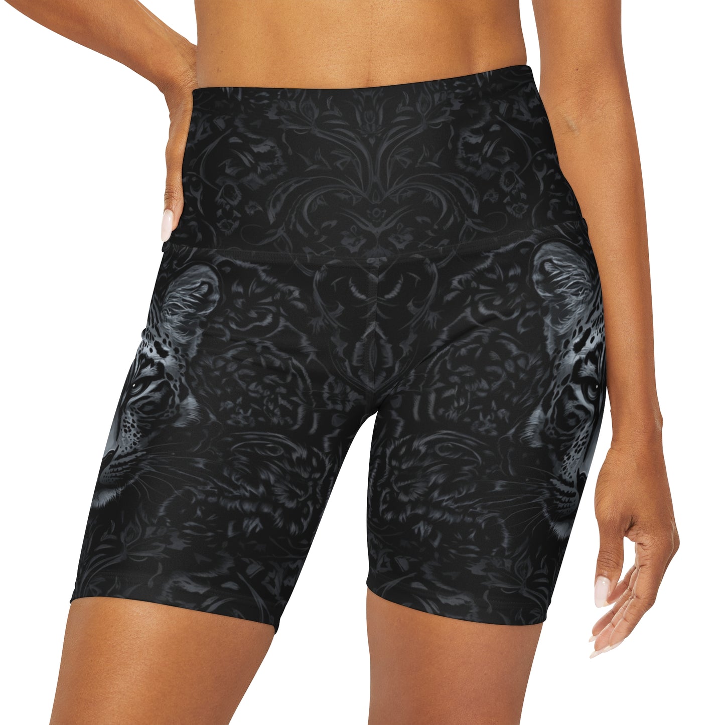 Midnight Leo Night Stalker High Waisted Shorts