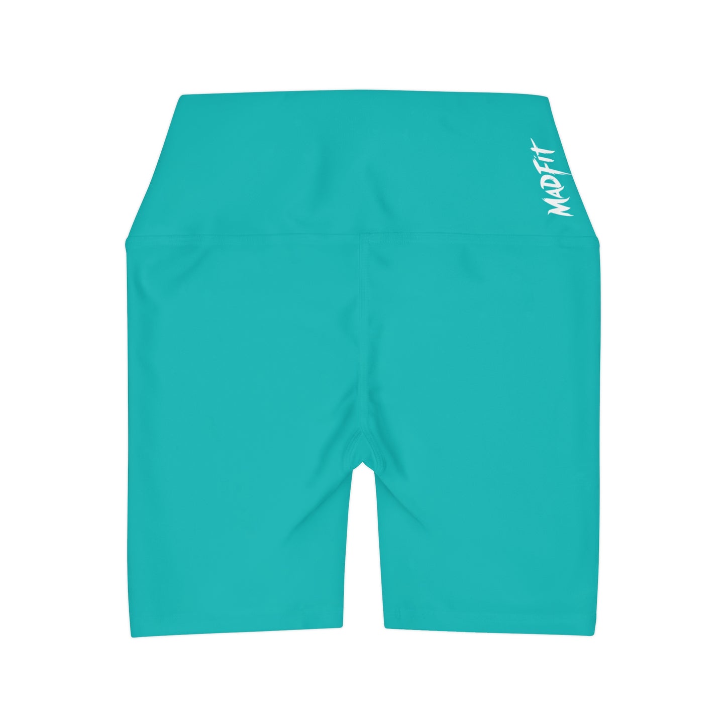 Teal MadFit High Waisted Shorts