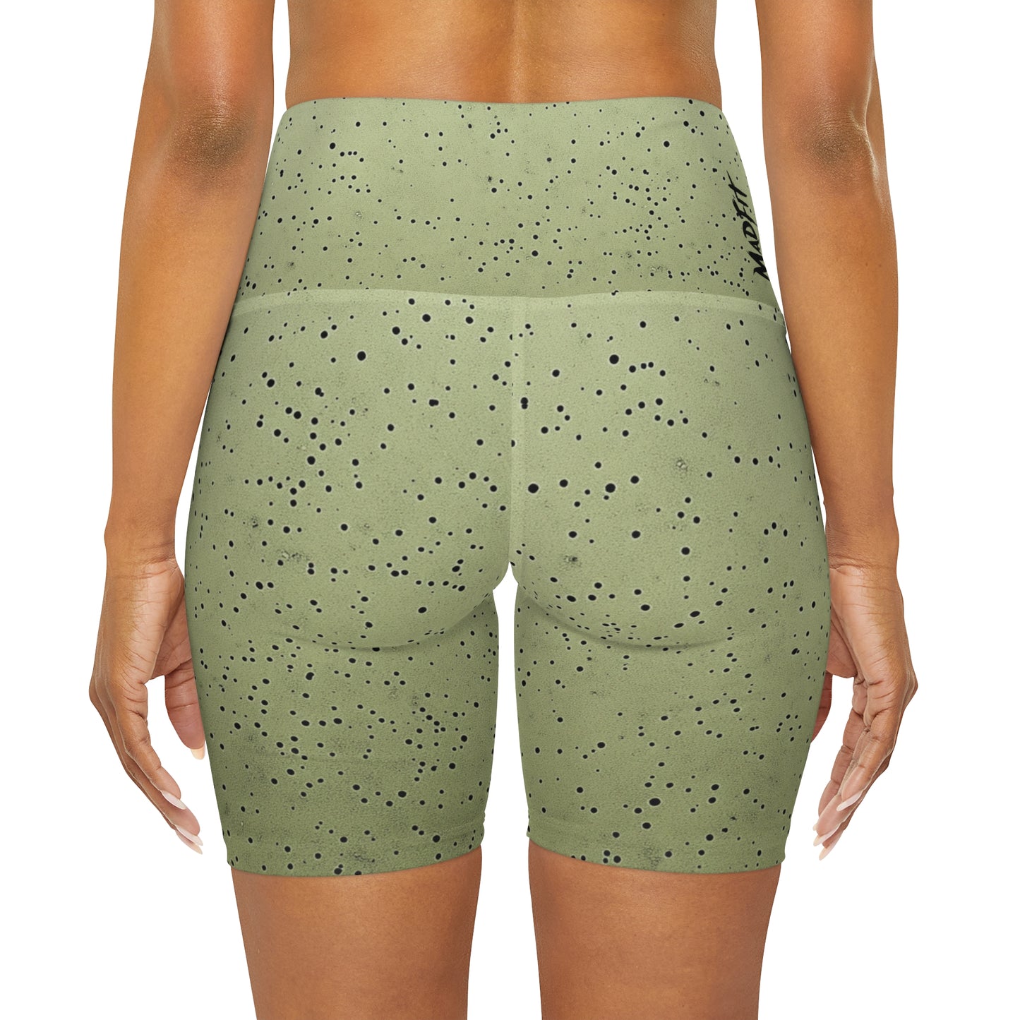 Olive Grove “Speckled” High Waisted Shorts