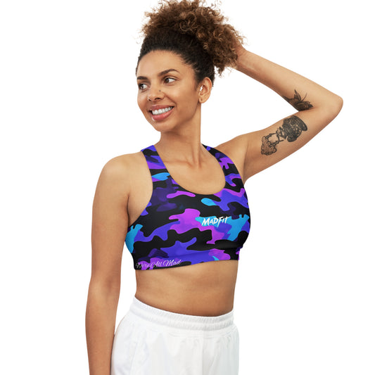 Exotic Camo Seamless Sports Bra