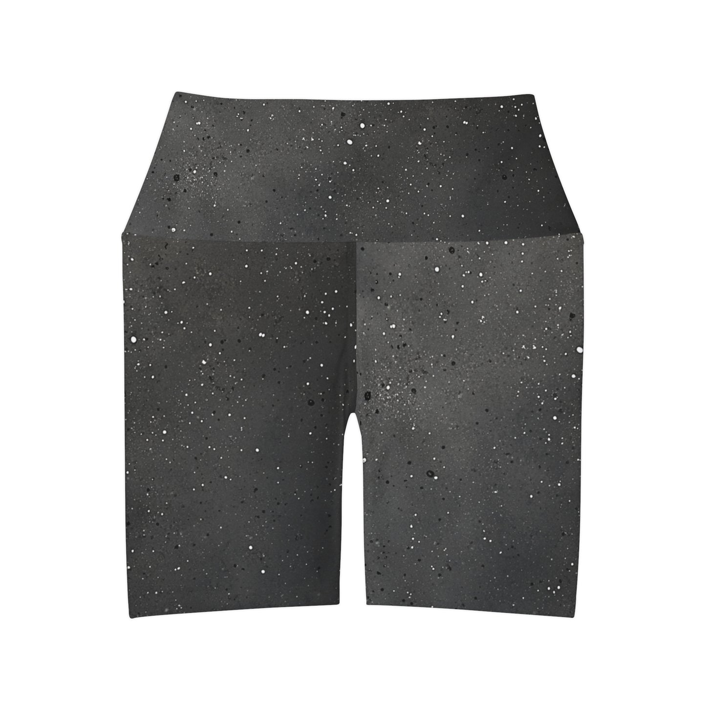 Charcoal “Speckled” High Waisted Shorts