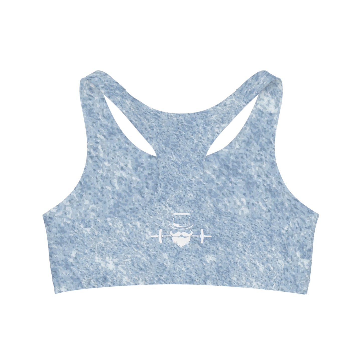 Winter Heathered Seamless Sports Bra