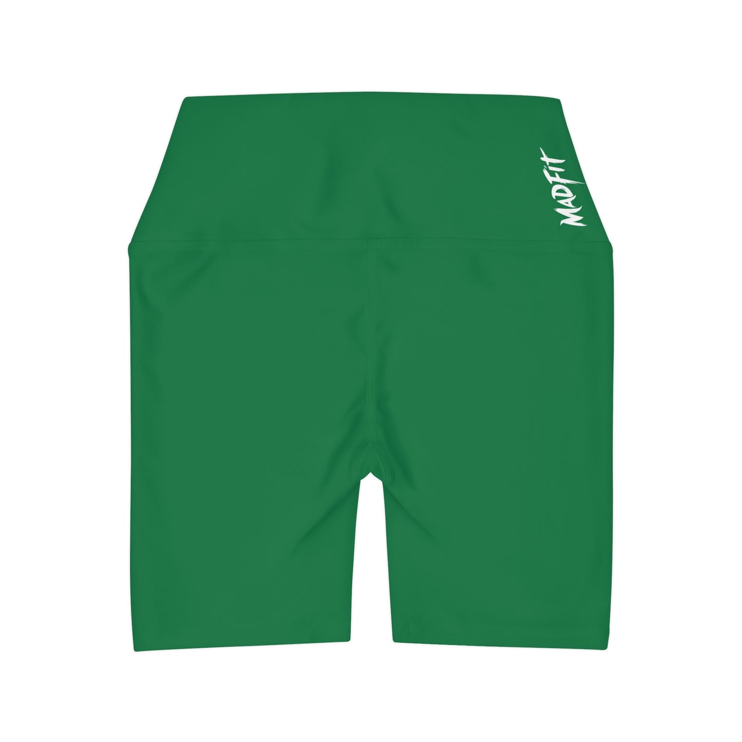 Green MadFit High Waisted Shorts