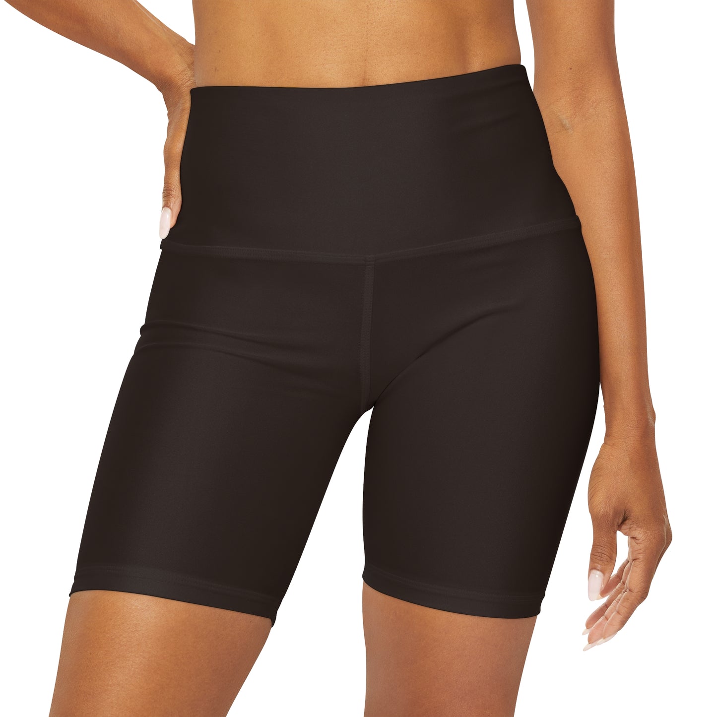 Mocha MadFit High Waisted Shorts