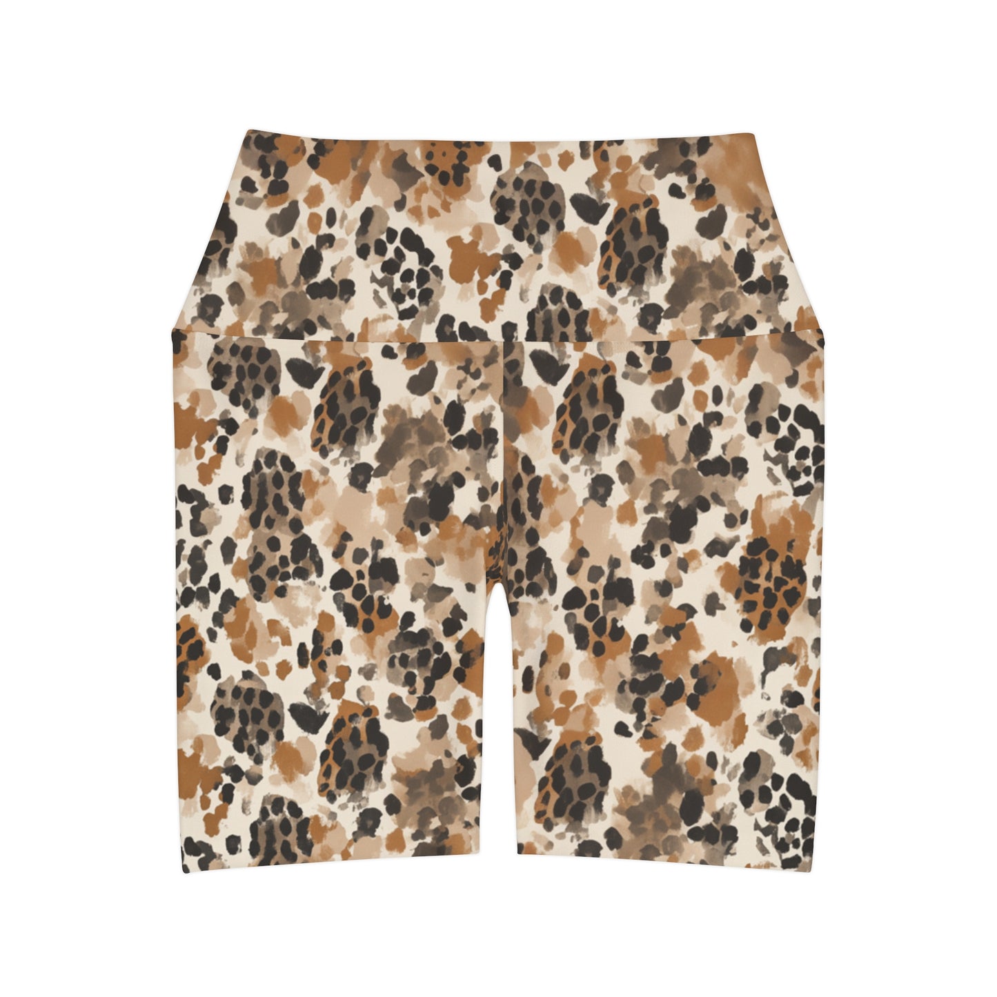 Tan Taupe Night Stalker High Waisted Shorts