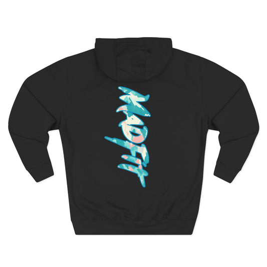 Sugar Coral Camo Hoodie