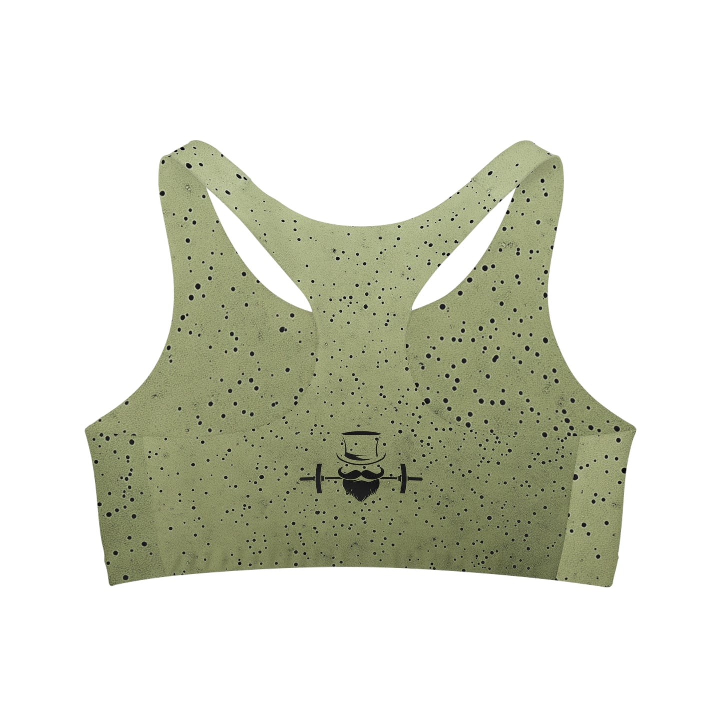 Olive Grove Speckled Seamless Sports Bra