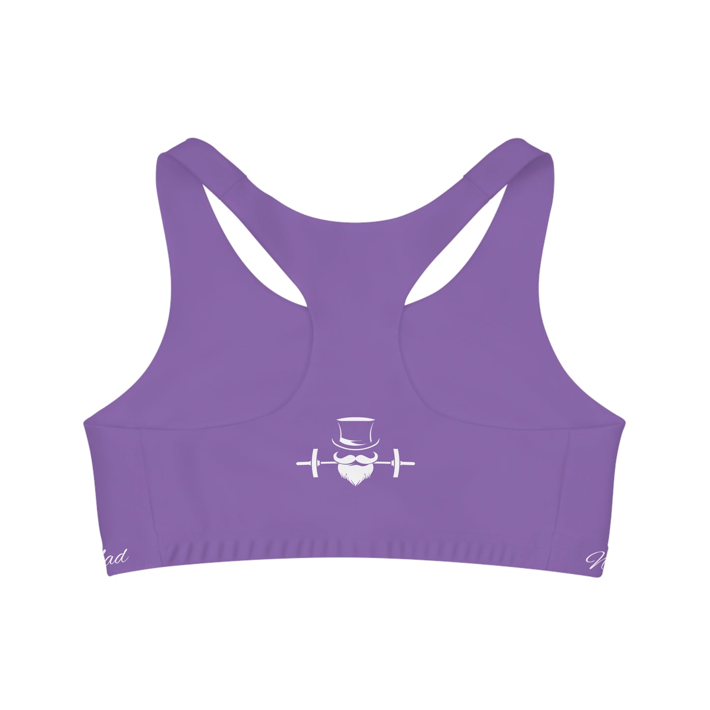 Lavender MadFit Seamless Sports Bra