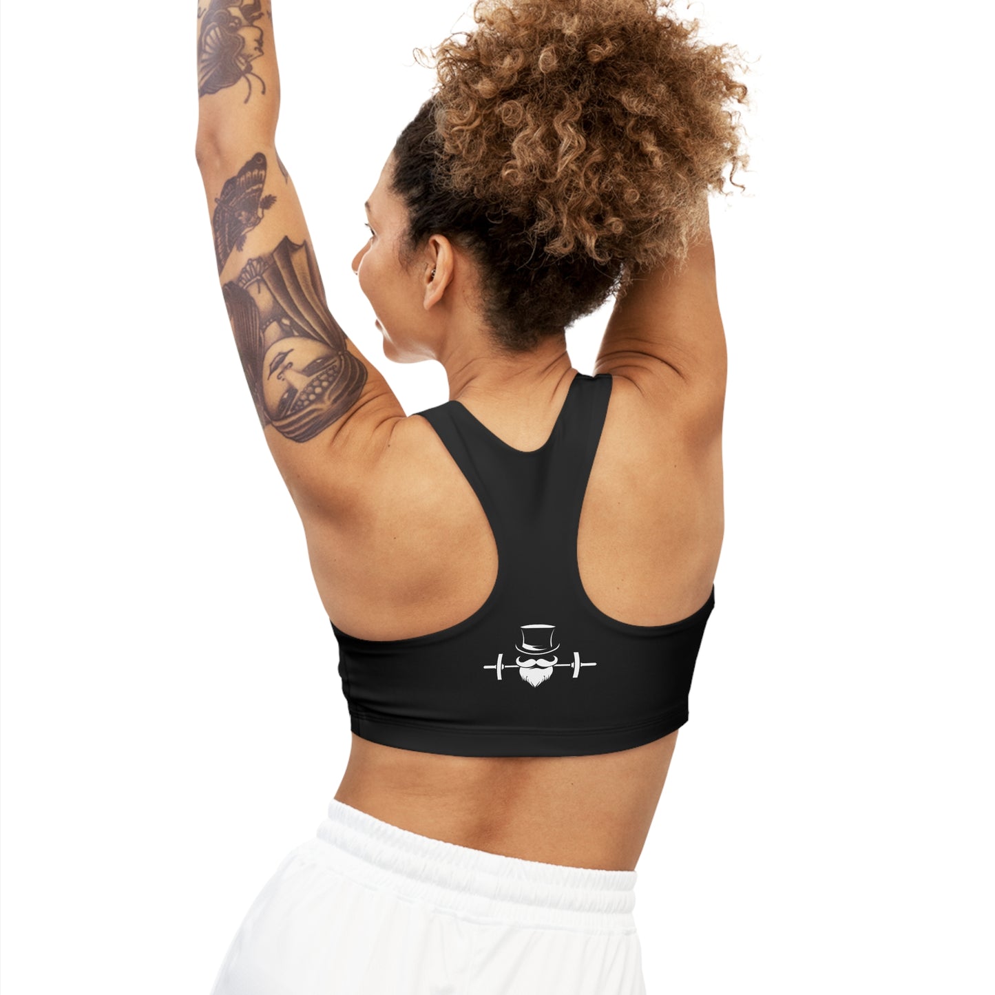 Midnight Black MadFit Seamless Sports Bra