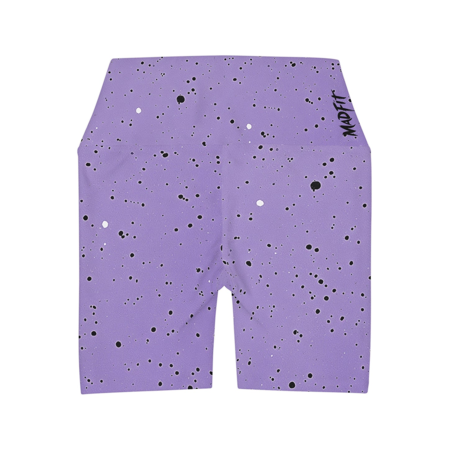 Lavender “speckled” High Waisted Shorts