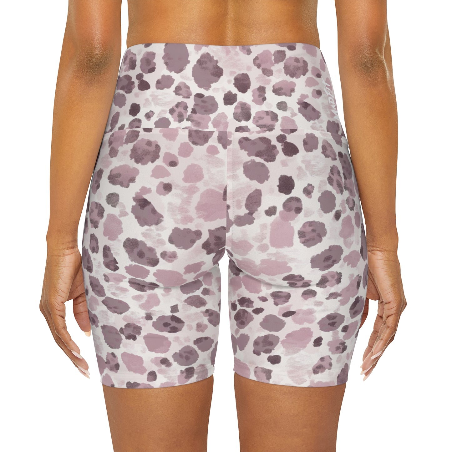 Pink Lavender Night Stalker High Waisted Shorts