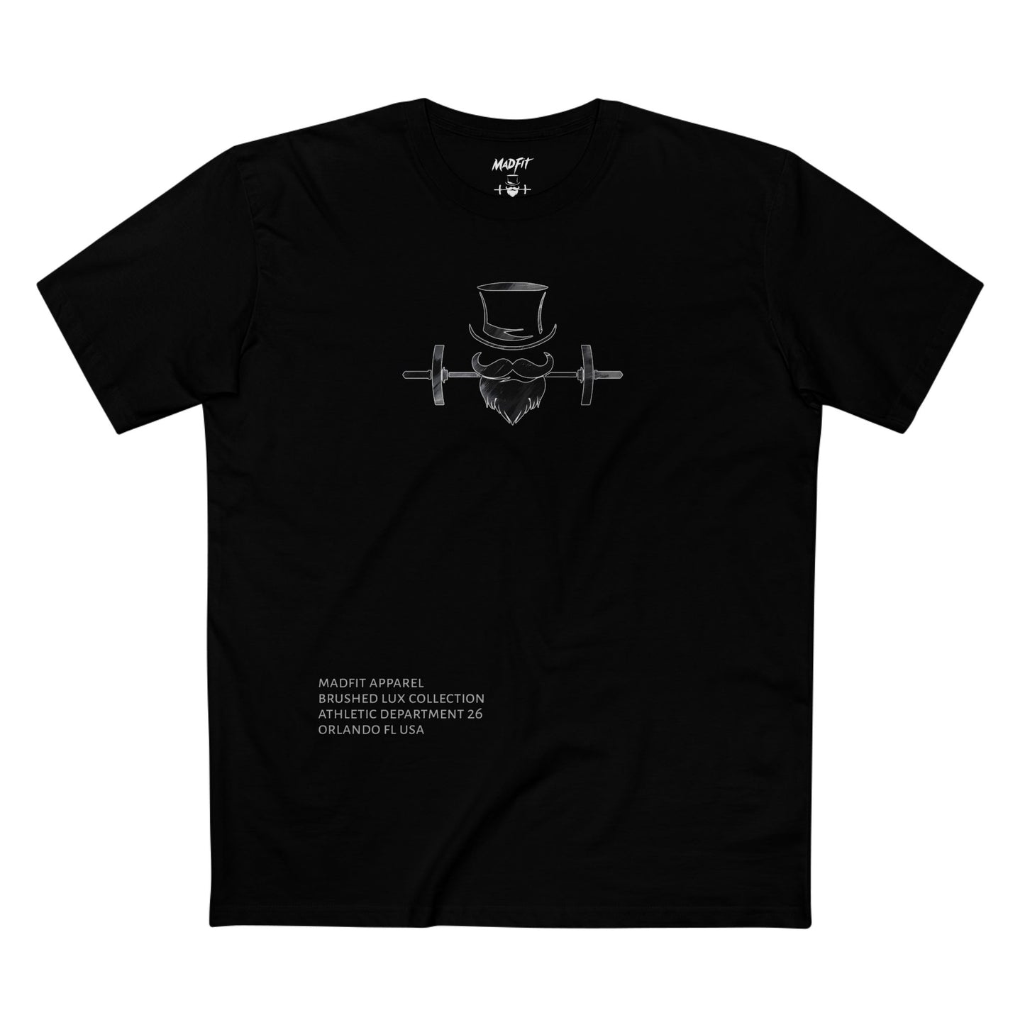 Black Brushed MadFit Tee