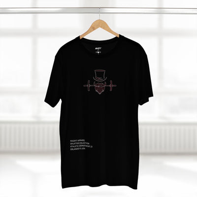 Burgundy Splatter MadFit Tee