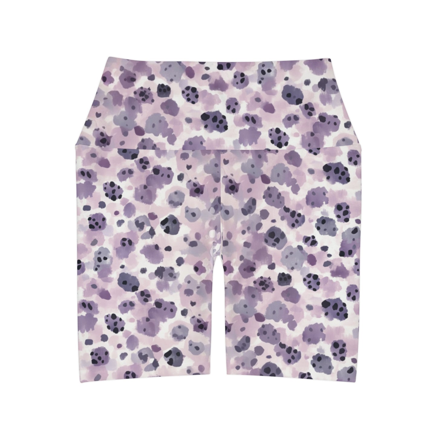 Soft Lavender Night Stalker High Waisted Shorts