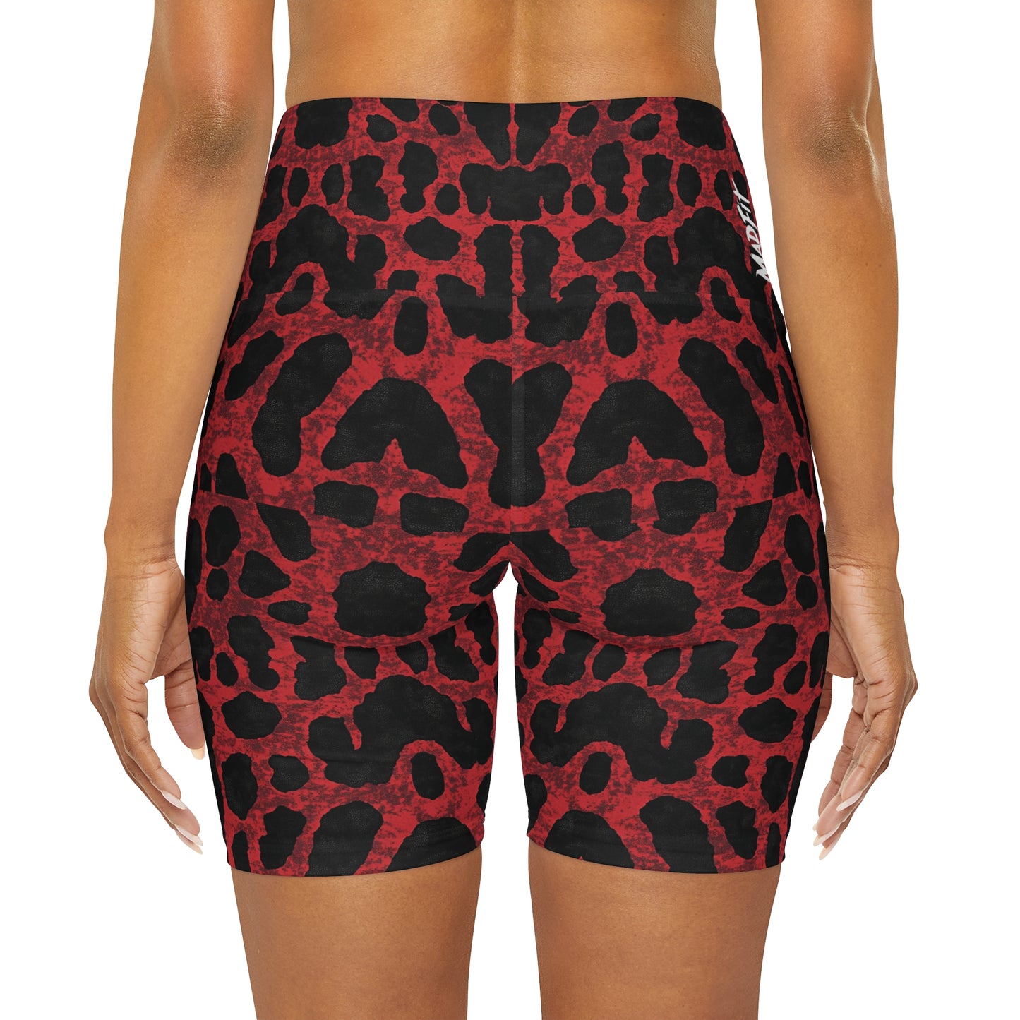 Scarlet Night Stalker High Waisted Shorts