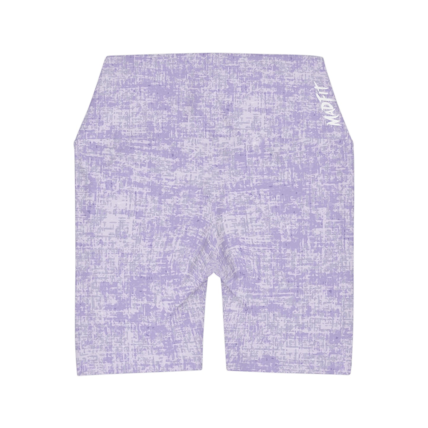 Soft Lavender “Heathered” High Waisted Shorts