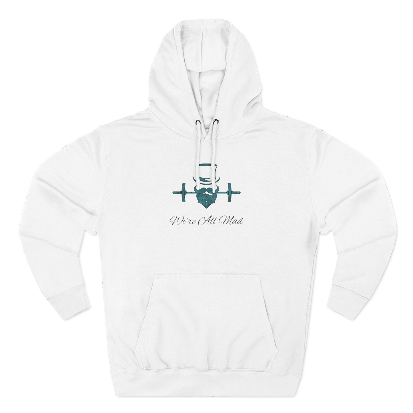 Deep Teal Splatter Hoodie