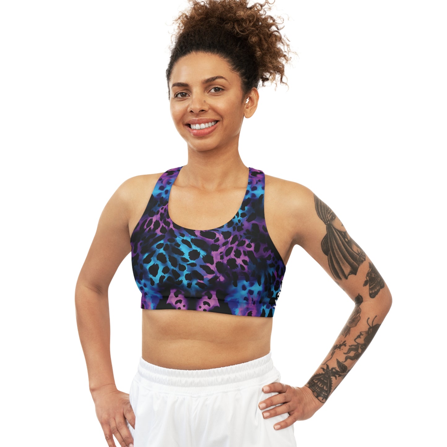 Exotic Night Stalker Seamless Sports Bra