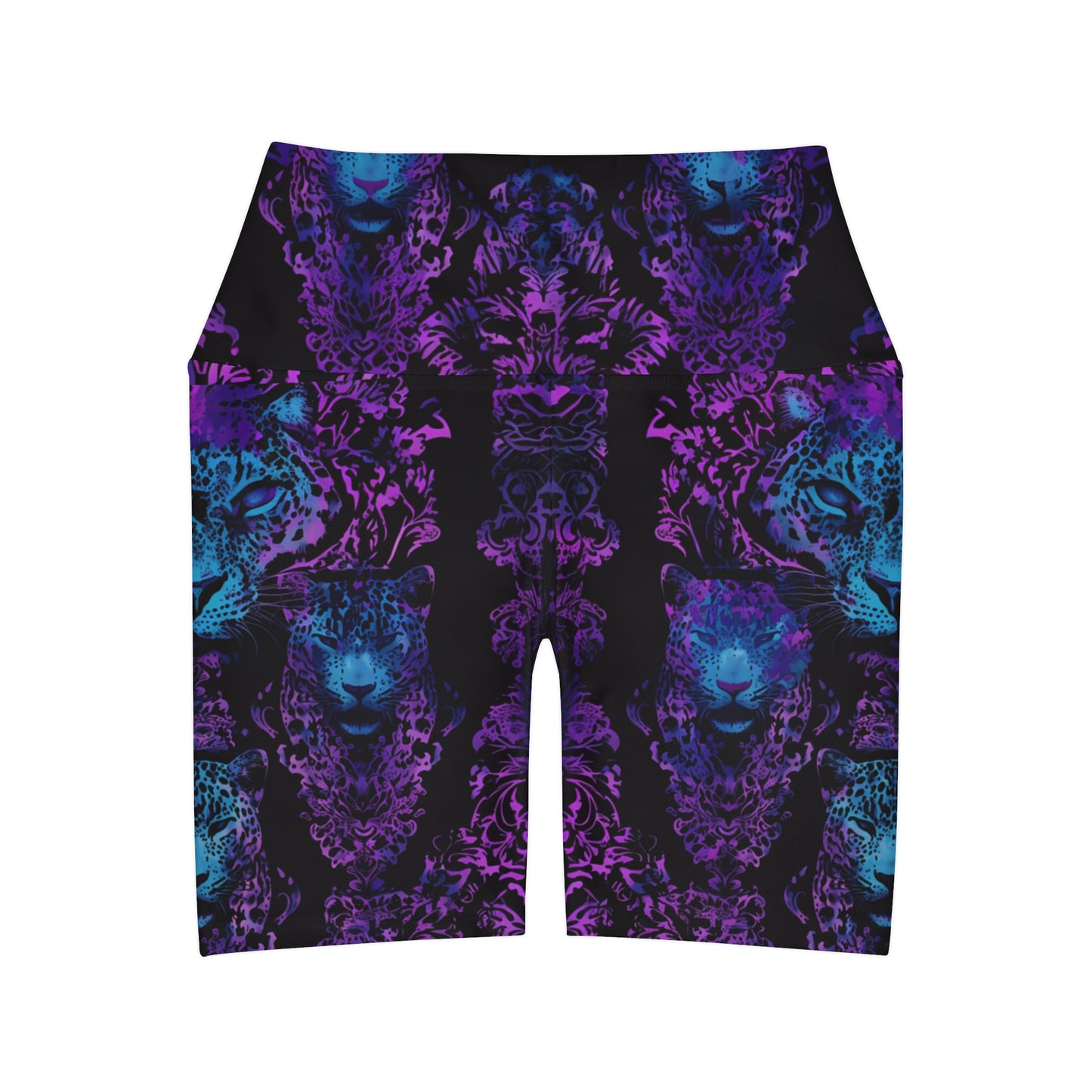 Deep Night Stalker High Waisted Shorts