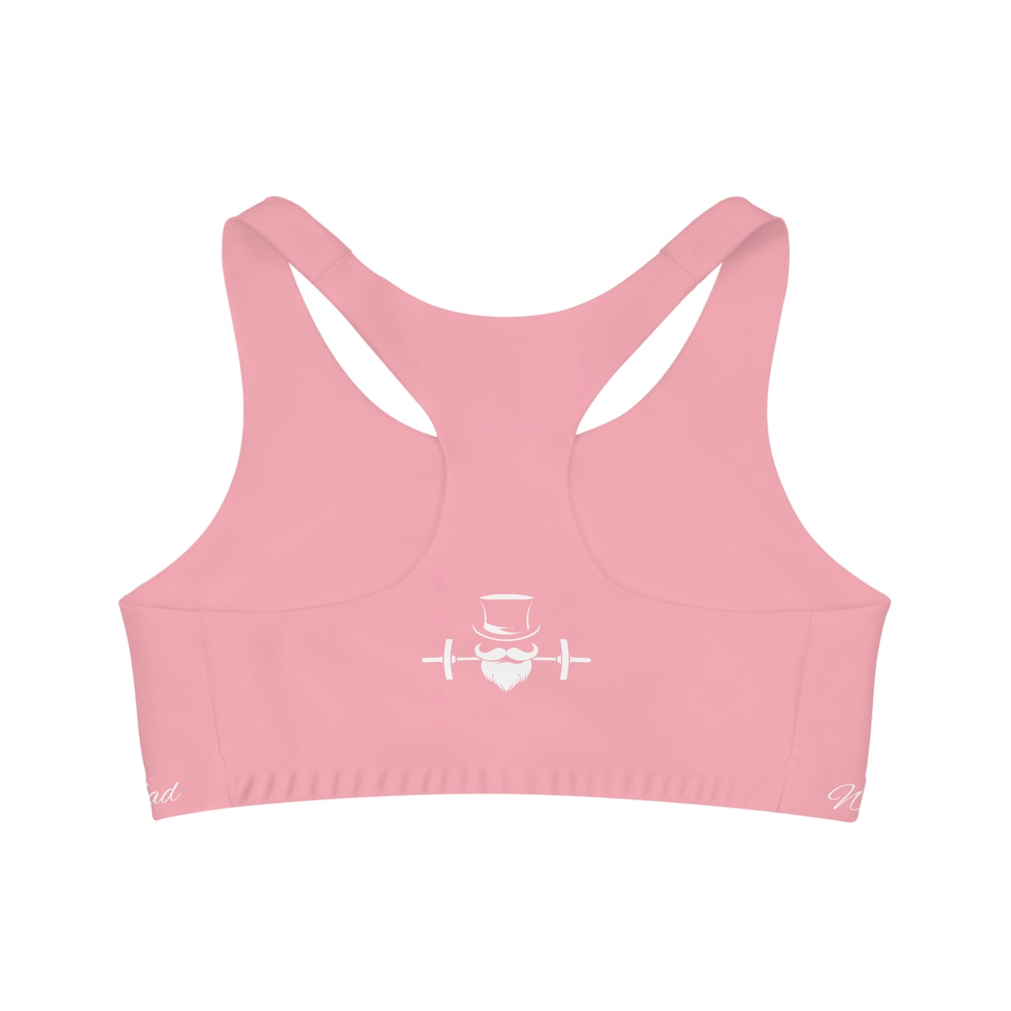 Baby Pink Seamless Sports Bra