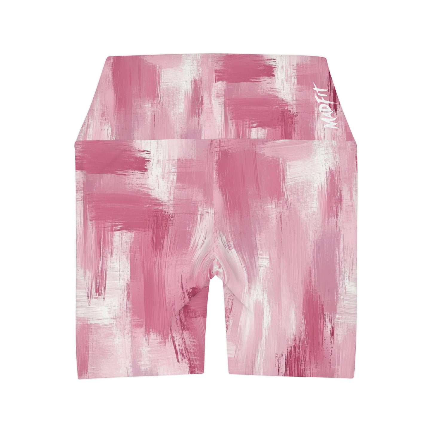 Pink Brushed High Waisted Shorts