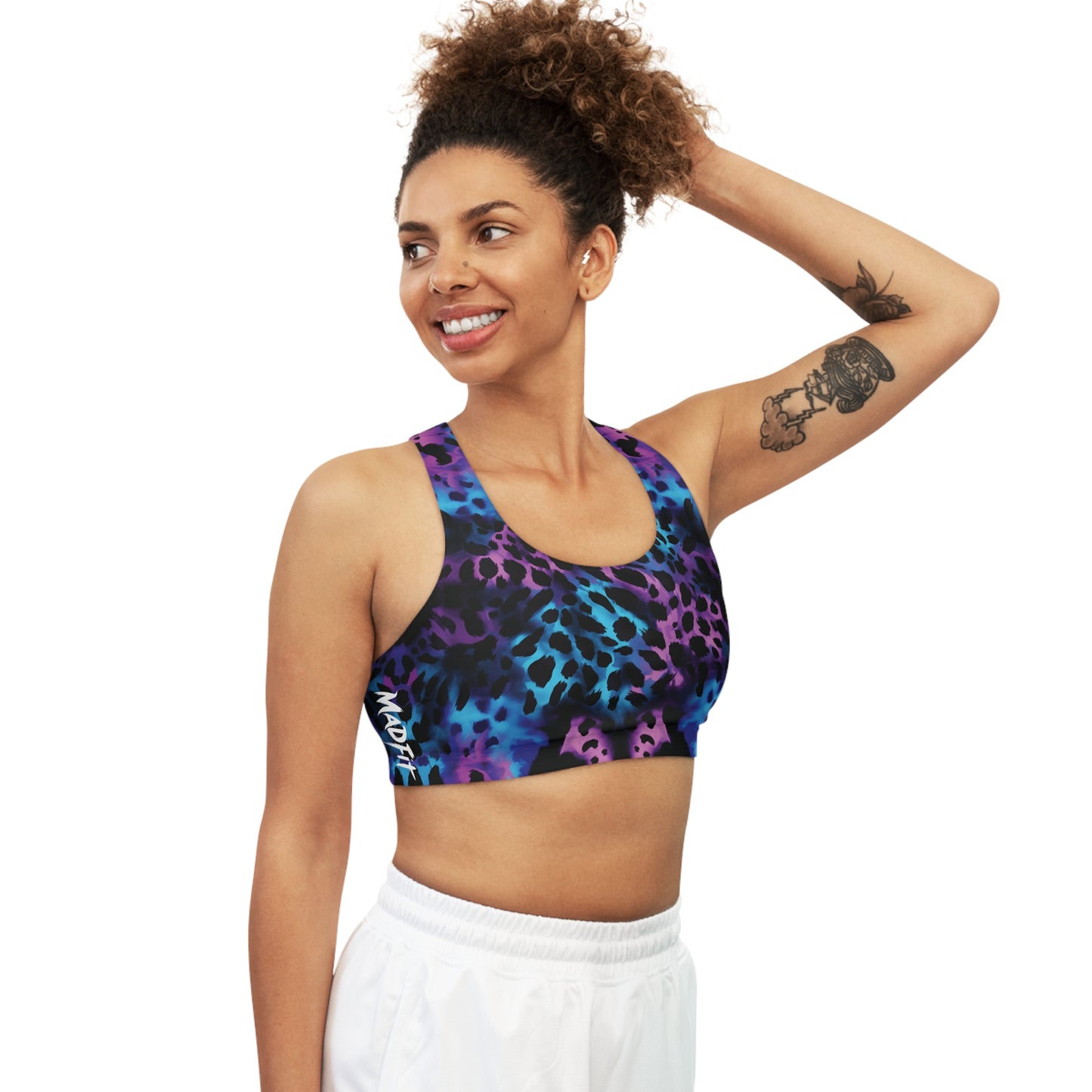 Exotic Night Stalker Seamless Sports Bra