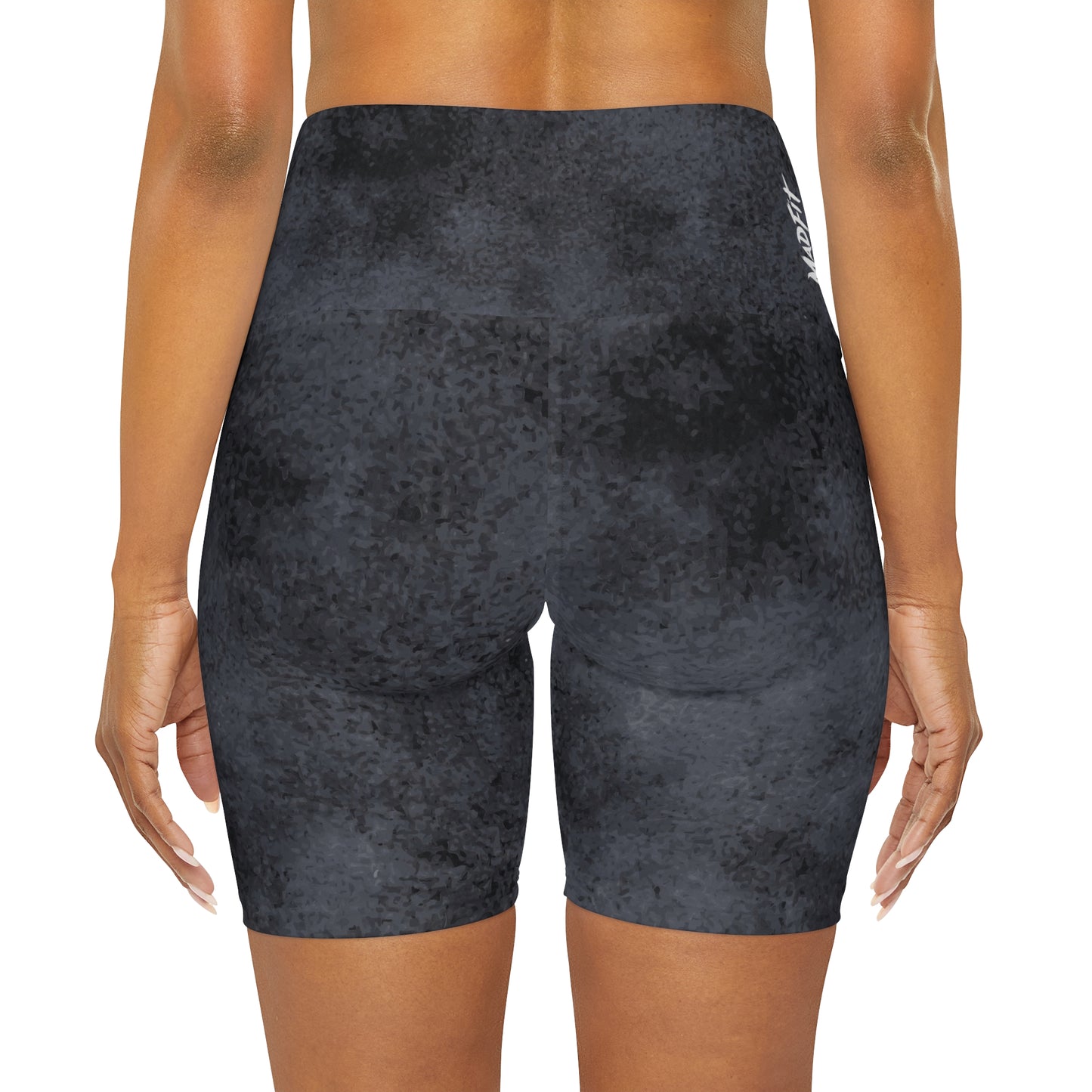 Charcoal Cloud 9 High Waisted Shorts