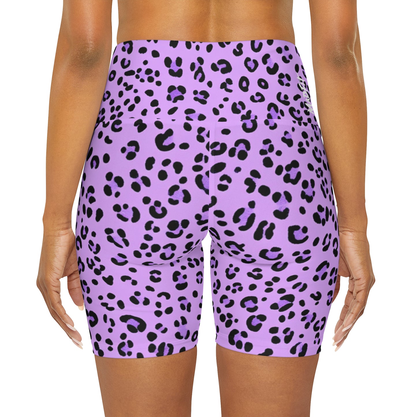 Light Purple Night Stalker High Waisted Shorts