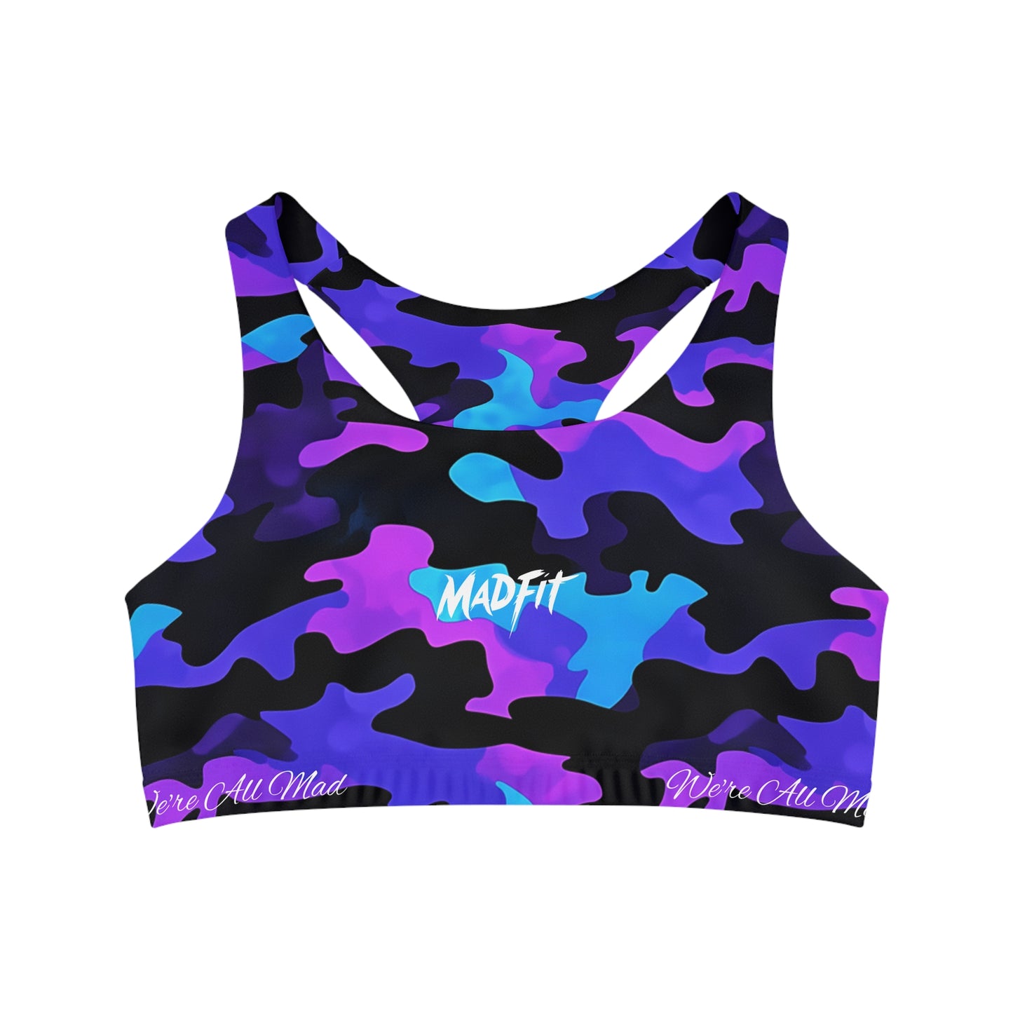 Exotic Camo Seamless Sports Bra