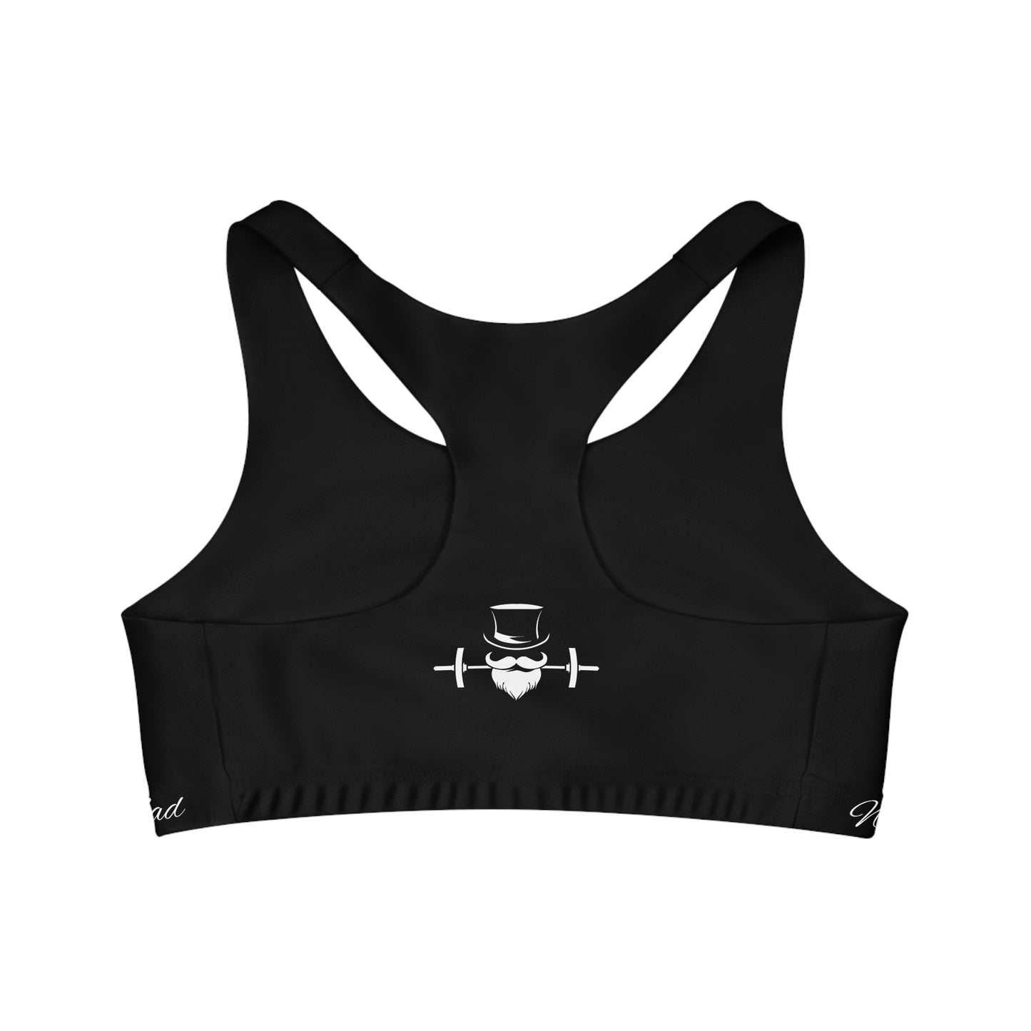 Midnight Black MadFit Seamless Sports Bra