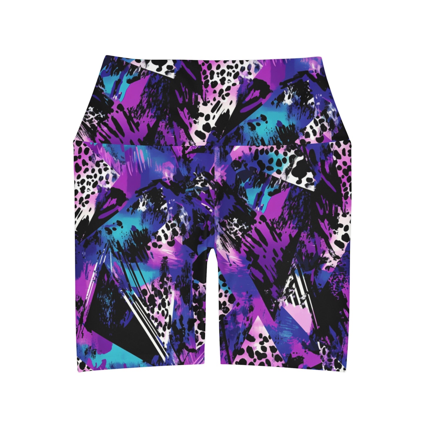 Prismatic Night Stalker High Waisted Shorts