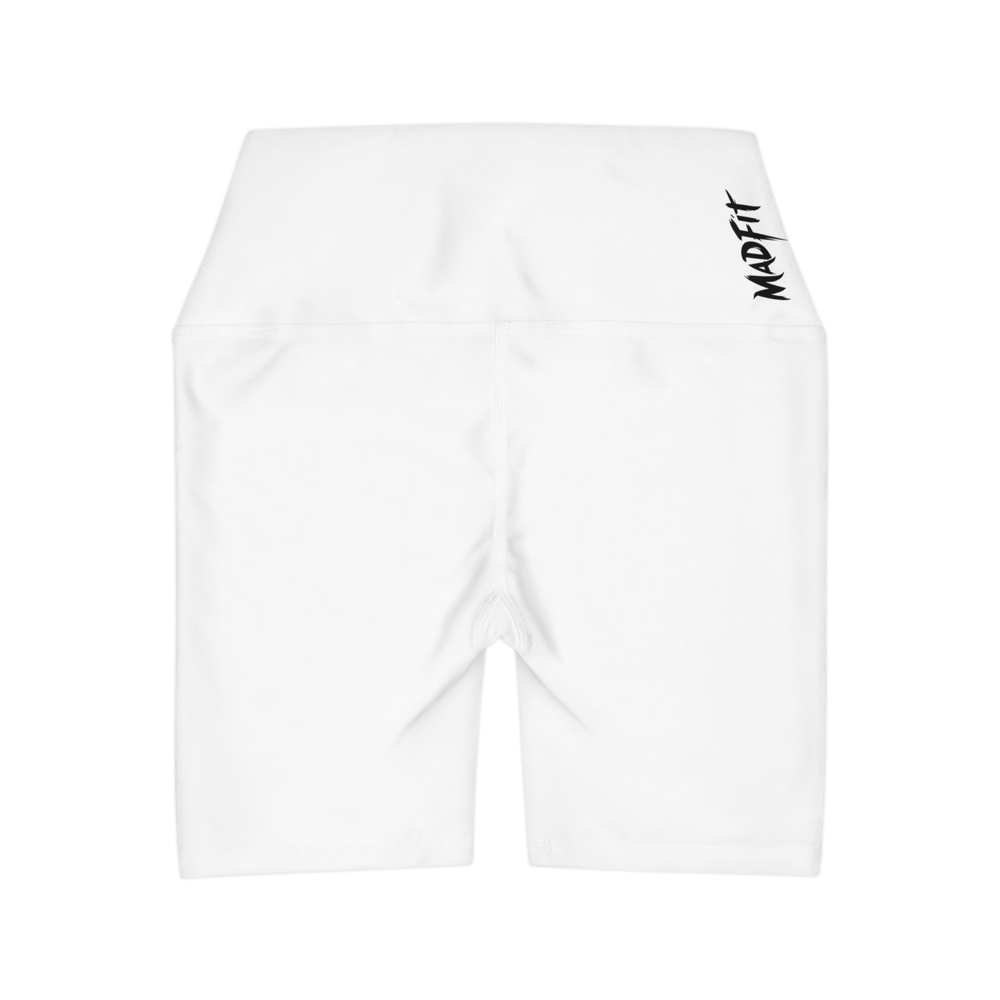 Arctic White High Waisted Shorts