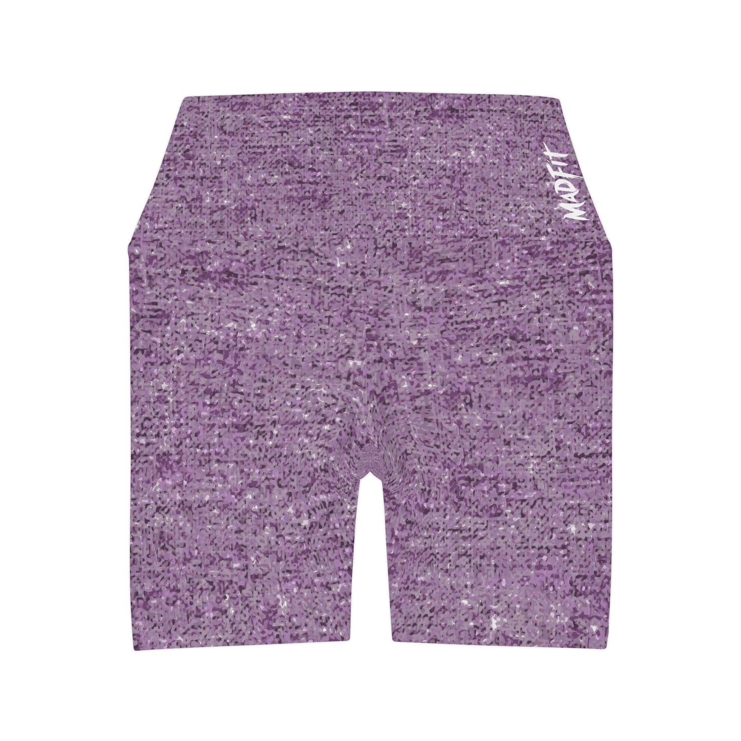 Lavender “Heathered” High Waisted Shorts