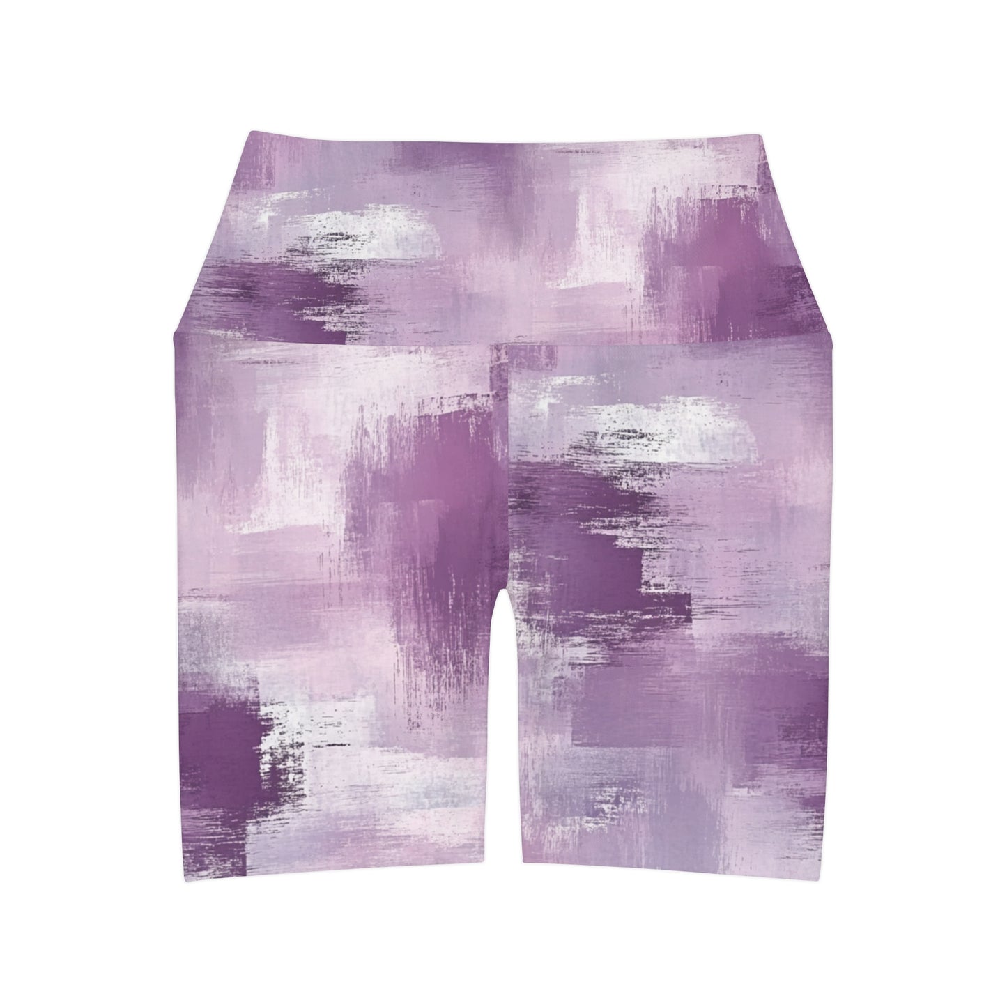 Lavender Brushed High Waisted Shorts