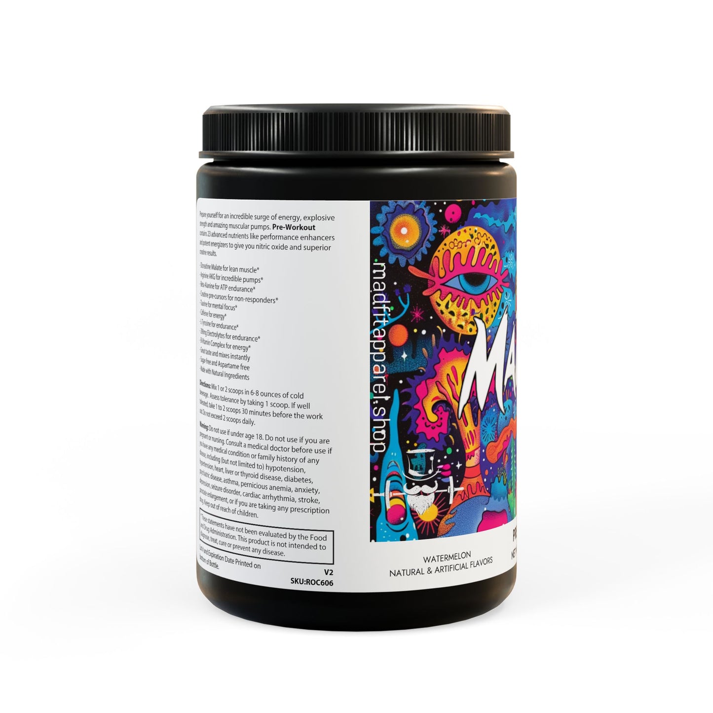 MadFit Workout Support Blend - Watermelon (300g, 10.58oz)