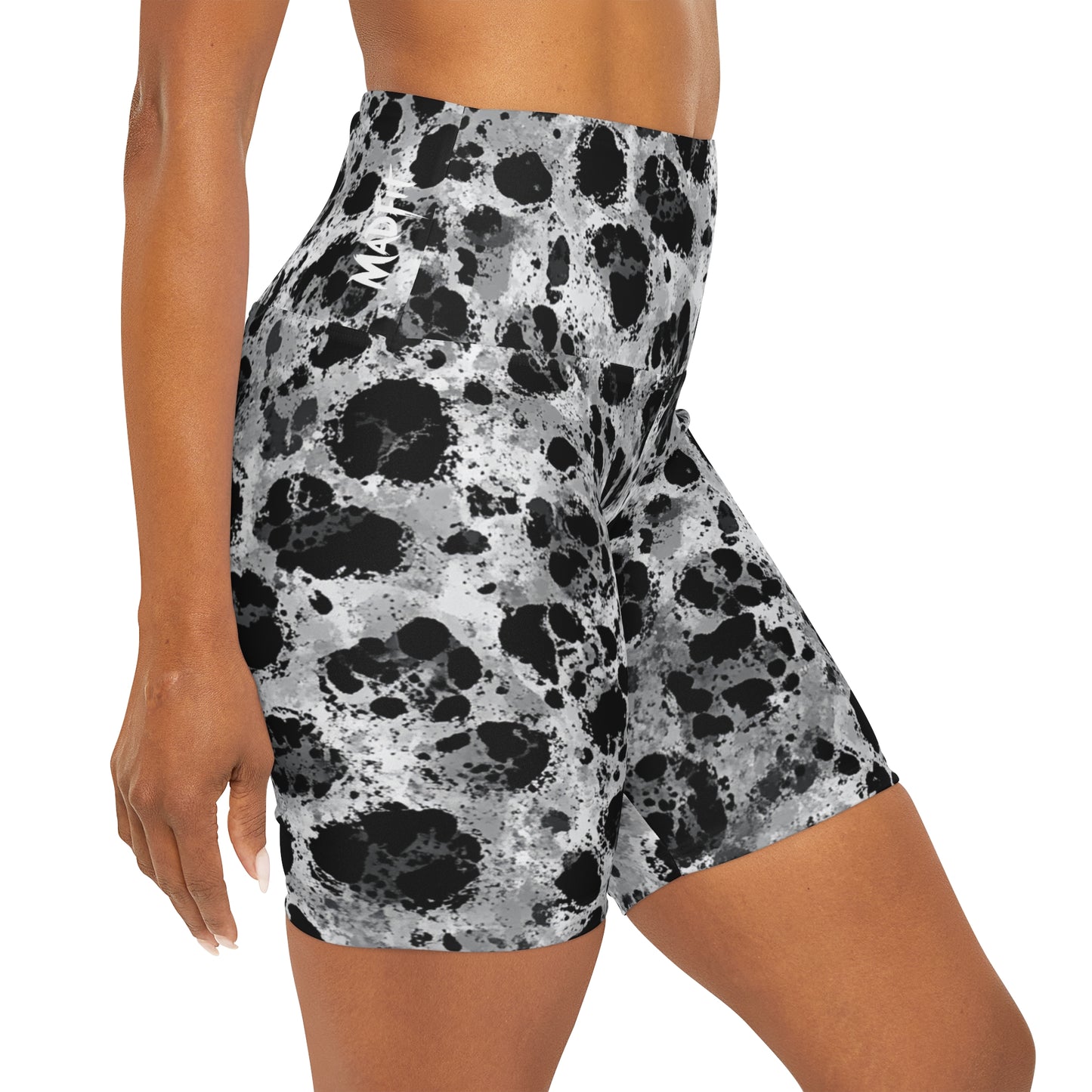 Cookies n Cream Night Stalker High Waisted Shorts