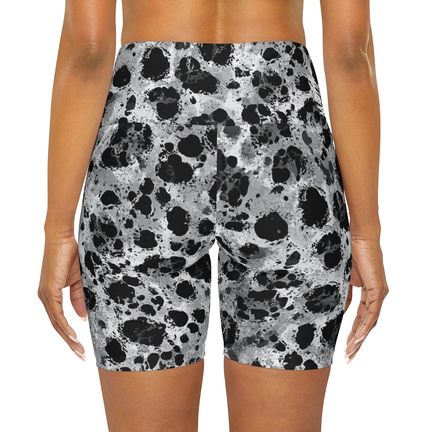 Cookies n Cream Night Stalker High Waisted Shorts