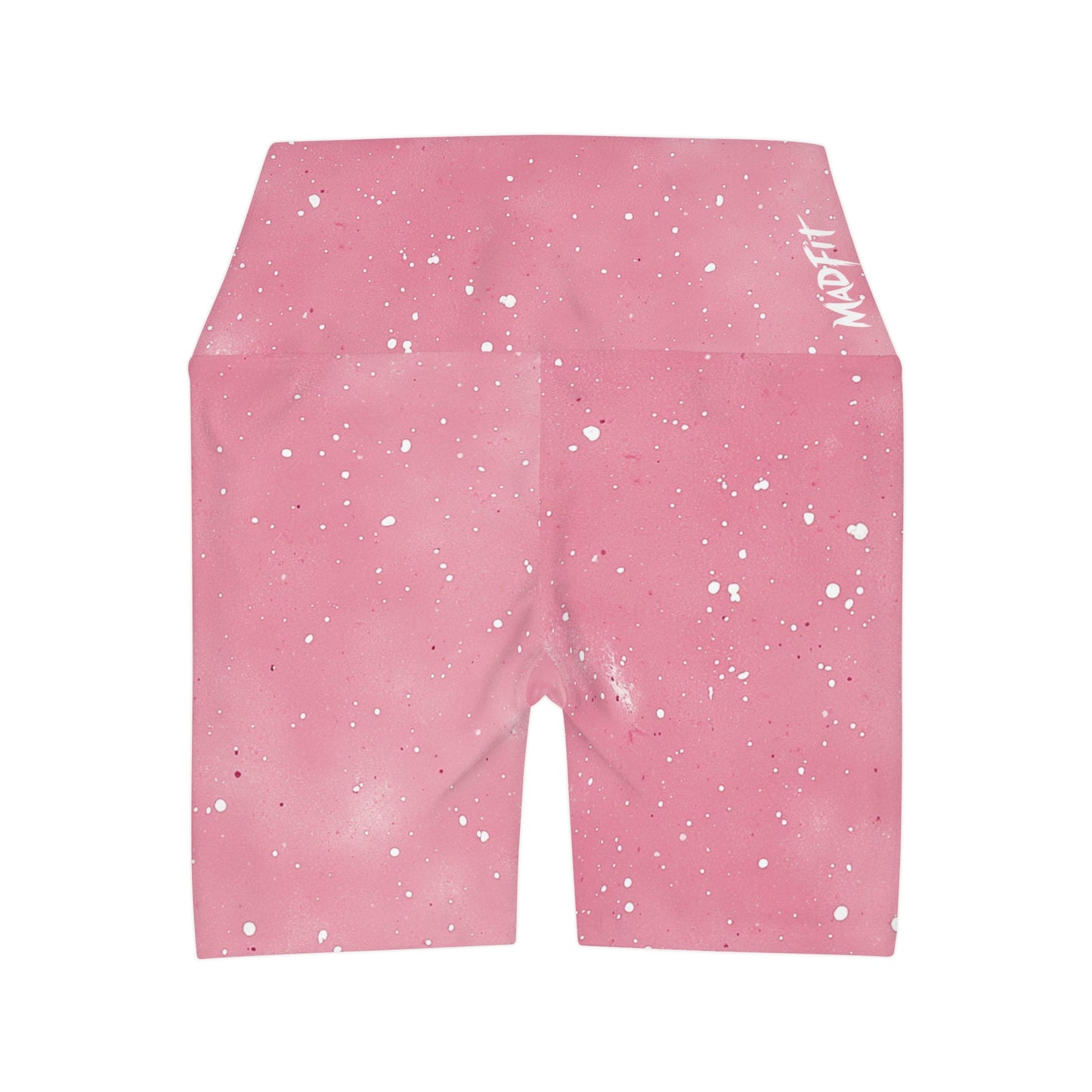 Blush Pink “Speckled” High Waisted Shorts