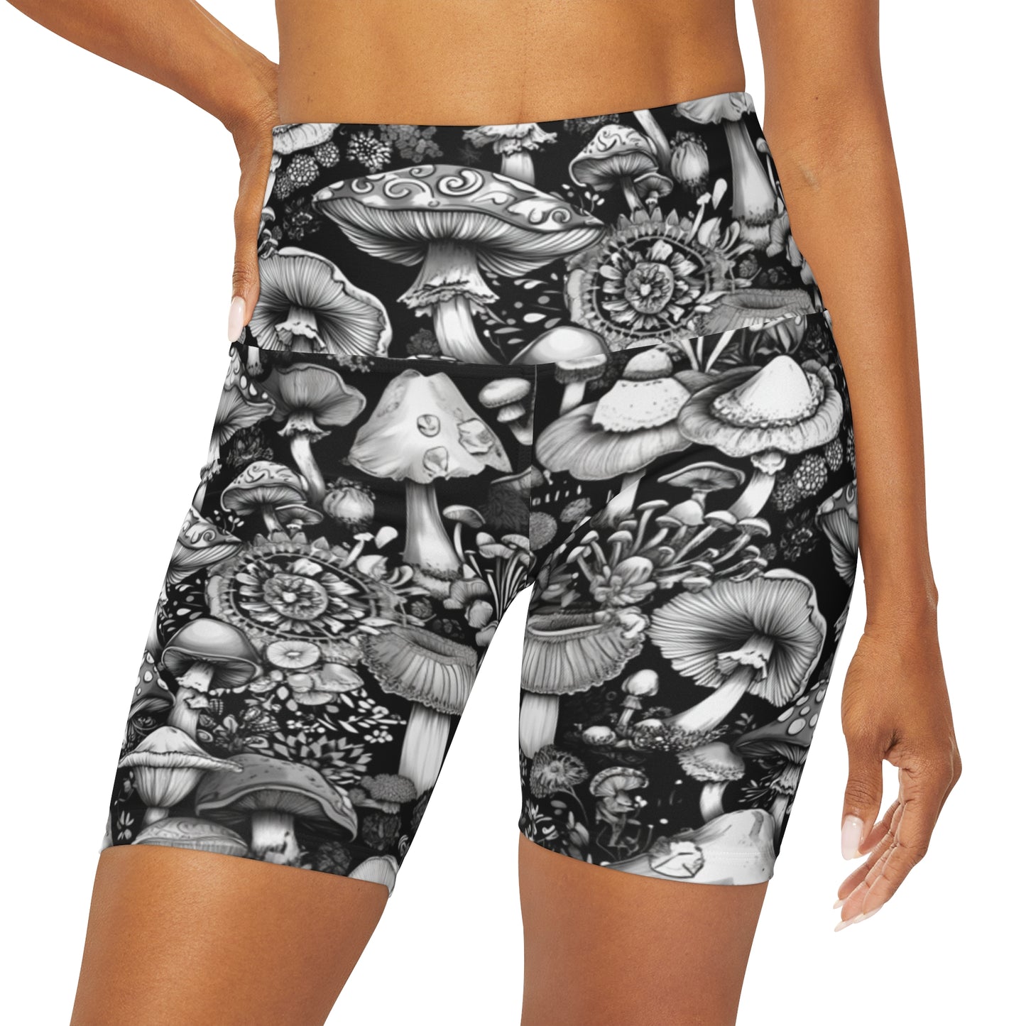 Spore Flow High Waisted Shorts