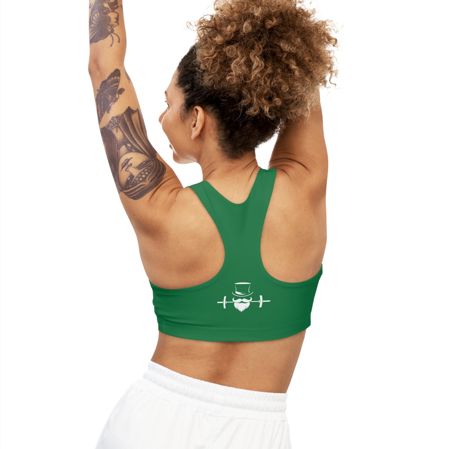 Green MadFit Seamless Sports Bra